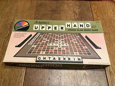 Vintage Game Scrabble Upper Hand Grand Slam Word Game 1981 Selchow & Righter #36