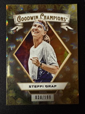 Steffi Graf 2025 Upper Deck Goodwin Champions Yellow Circles /199 #11