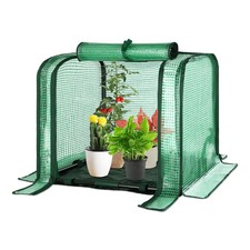 Portable Mini Greenhouse Small Green House with Waterproof Pad 23x13x17 Inch ...