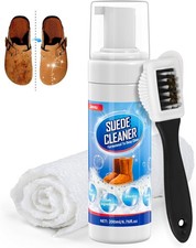 Suede Shoe Cleaner Suede and Nubuck Cleaning Kit with Brush Removes Dirt and ...