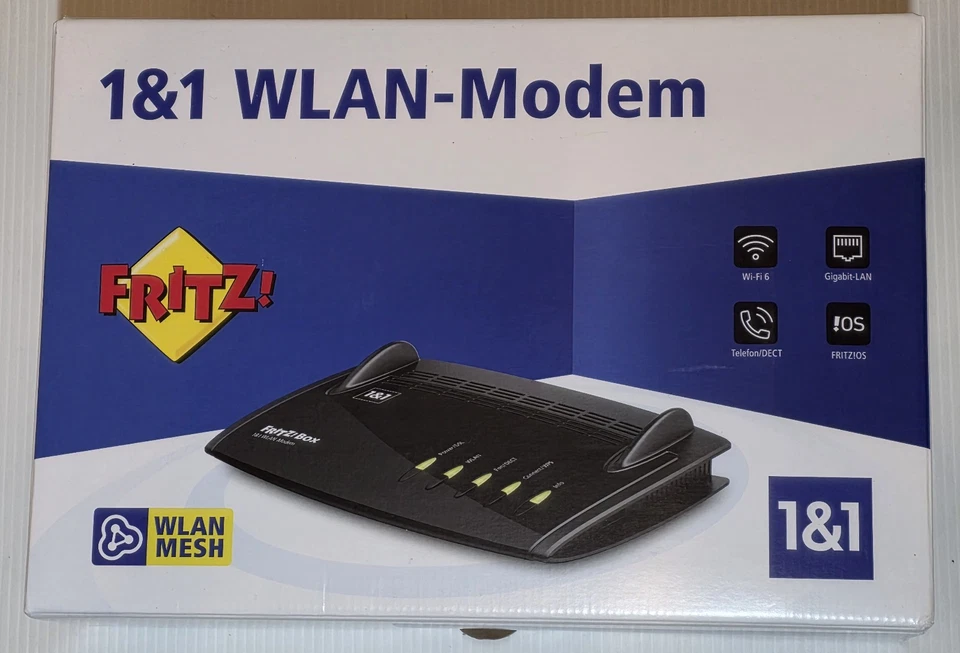 AVM FRIZ!BOX 7510 DSL Modem Router WIFI 6 ax Mesh - Bild 2 von 4