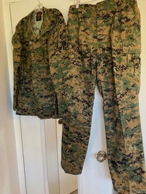 USMC UNIFORM - MCCUU - WOODLAND MARPAT - MEDIUM REGULAR