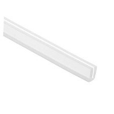 U Channel Edging Trim, 4m Sheet Metal Edge Guard 0.24"Wx0.06"Tx0.14"Hx13.1ft