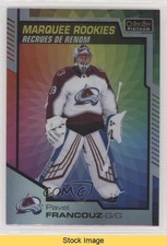 2020-21 O-Pee-Chee Platinum Rainbow Color Wheel Pavel Francouz #185 READ 0me2