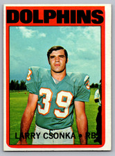 Larry Csonka Cards, Rookie Card and Autographed Memorabilia Guide 9