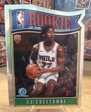 2025-26 Bowman VJ Edgecombe RC #RY-3 Refractor Rookie of the Year Favorites