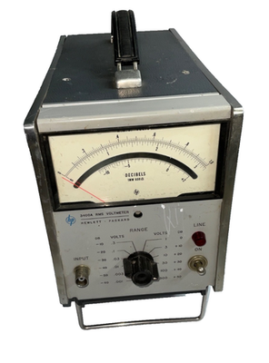 安立 PRECISION VOLTMETER/M-285B/希少品！少々残念！ Hewlett-Packard 3400A RMS VOLTMETER, Analog, 10MHz | eBay