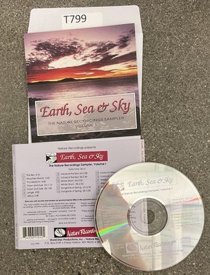 The Natural Recordings Sampler, Vol. 1: Earth, Sea & Sky (CD) No Case #T799