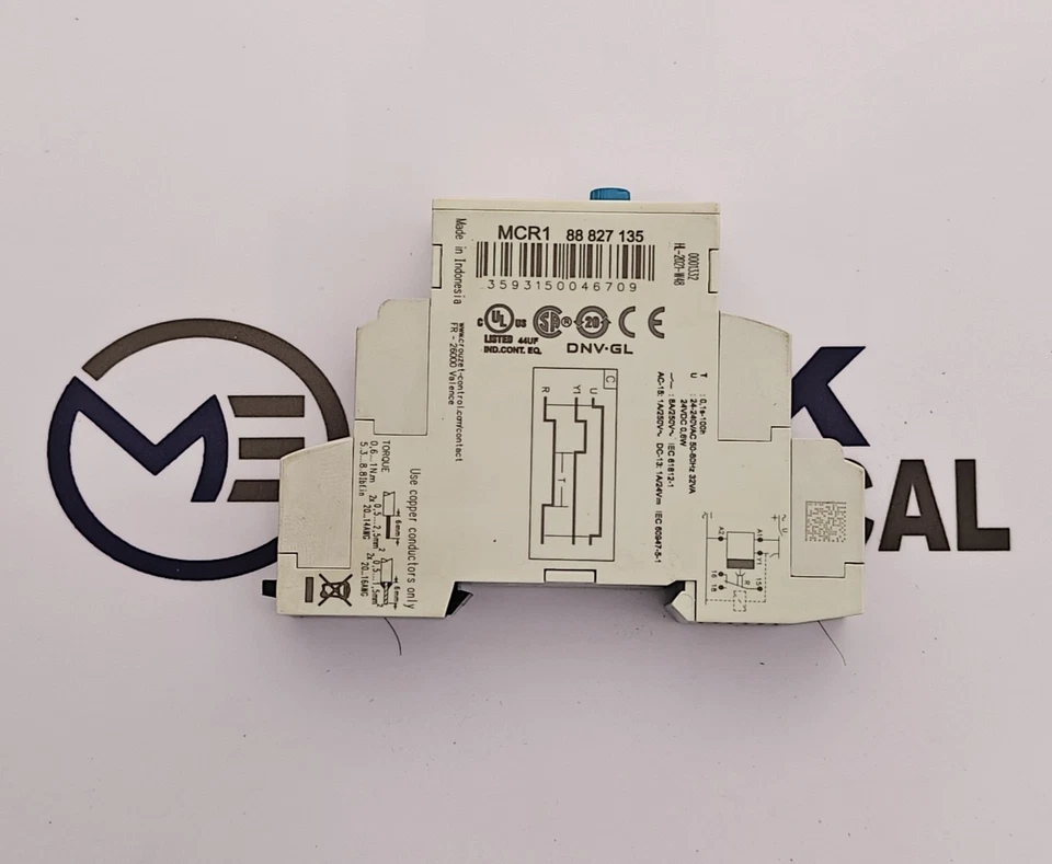 CROUZET MCR1 88827135 TIMER TIMING 0,1S-100H SPANNUNG 24-240VAC/24VDC... - Bild 3 von 4