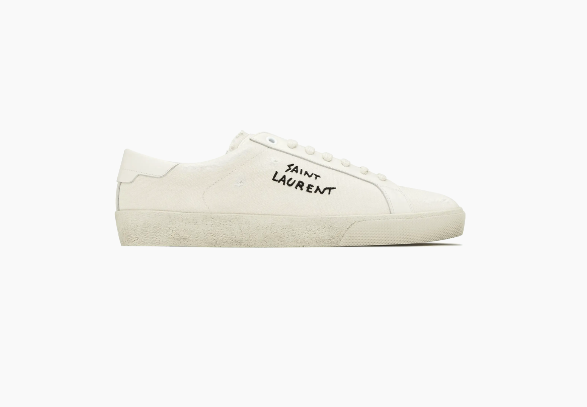 Sneakers Saint Laurent donna Court Classic SL 06 taglia 40