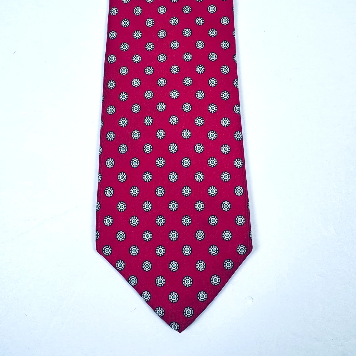 Vintage Cherry Picking Tie by Liberty of London 100% Silk Liberty of London Men main image 3