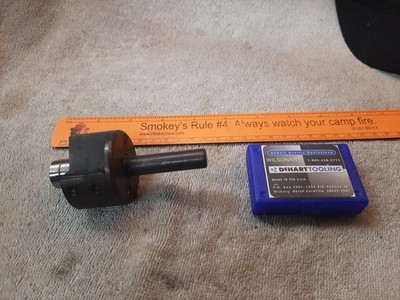 Wilsonart 1/2 Shank Router Bit W/ 10 Dehart Tooling Insert Cutters # 02110-00661
