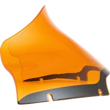 Klock Werks Kolor Flare™ Sport Windshield - 9" - Orange - FLTR KWW-01-0668