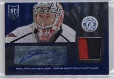 2013-14 Totally Certified Rookie /25 Philipp Grubauer #198 Auto 03hd