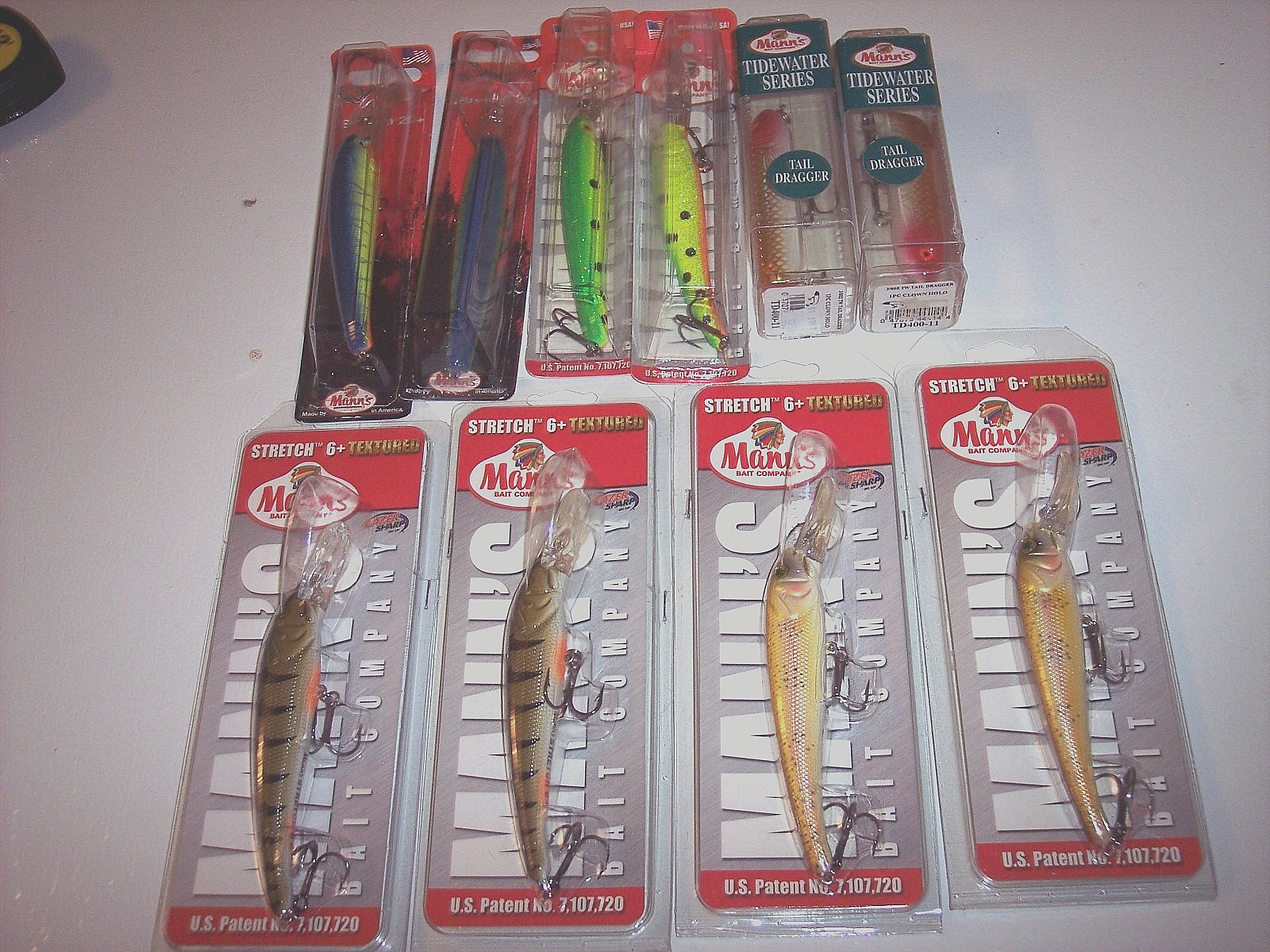 60 Manns Crank Baits Swimming Minnow Lure Manns Lot Fishing Lure Discontinued - Image 14