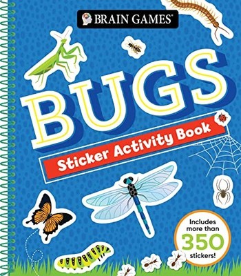 Brain Games - Sticker Activity Book: Bugs, Brain Games