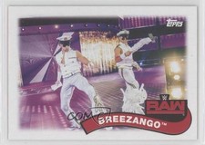 2018 Topps Heritage WWE Tag Teams and Stables Breezango #TT-9 Patch Tag gl9