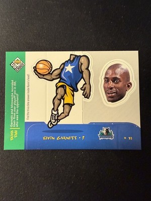 1998-99 Upper Deck UD Choice - Mini Bobbing Heads Kevin Garnett #16