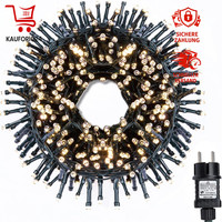 Led-Cluster-Lichterkette Strombetrieb Deko Innen AußEn 2000 Led Warmweiß