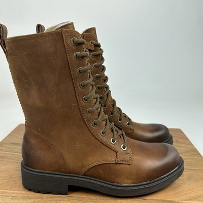 New NIB Womens Clarks Orinoco 2 Brown Boot Leather Boots Shoes Size 7.5 M