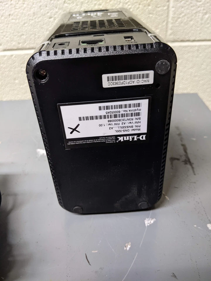 D-LINK DNS-320L 2-BAY NETWORK ATTACHED STORAGE - 2x 500GB 1TB RAID NAS EXTERNAL - Image 4 of 4