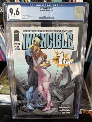 Invincible #101 - CGC 9.6 - Bullet Proof Atom Eve Cover - Low Print - 3/2013