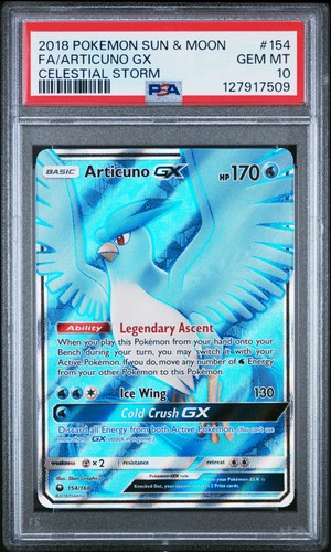Articuno-GX graded PSA 10 for sale on eBay