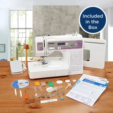 SQ9285 Computerized Sewing and Quilting Machine with Wide Table, 150 stitches
