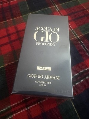 Giorgio Armani Acqua Di Gio PROFONDO Men s 1.6oz 50ml PARFUM