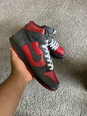 Size 11- Nike Dunk High Ultraman Red (317982-601) 2009 OG