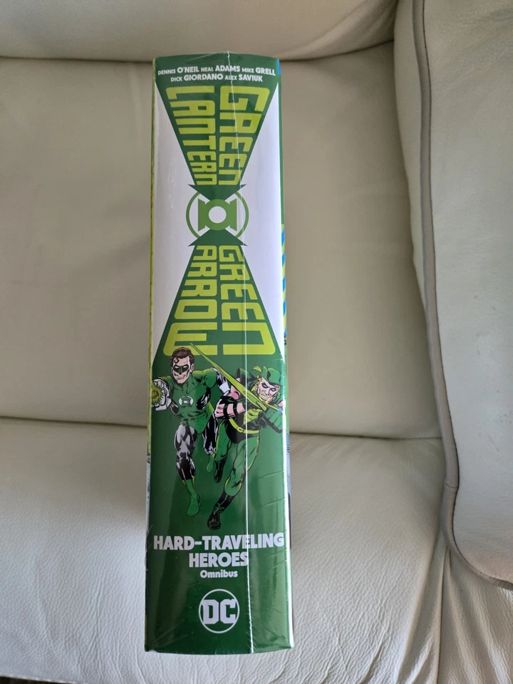Linterna Verde y Flecha Verde Héroes Viajeros Duros Ómnibus DC Comics HC Sellado Foto 3 de 3