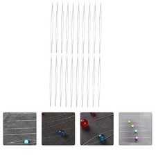 20 Pcs Needle for Beading Jewelry Threading Needles Beaded Opened