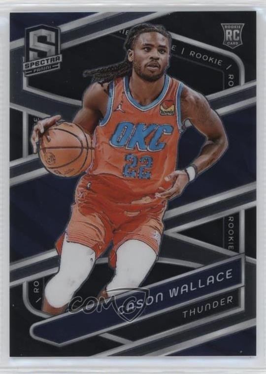 2023-24 Panini Spectra Rookies Cason Wallace #164 Rookie RC 5y7