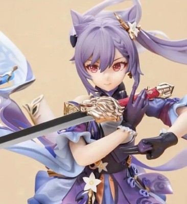 23cm Genshin Impact Anime Figur Keqing