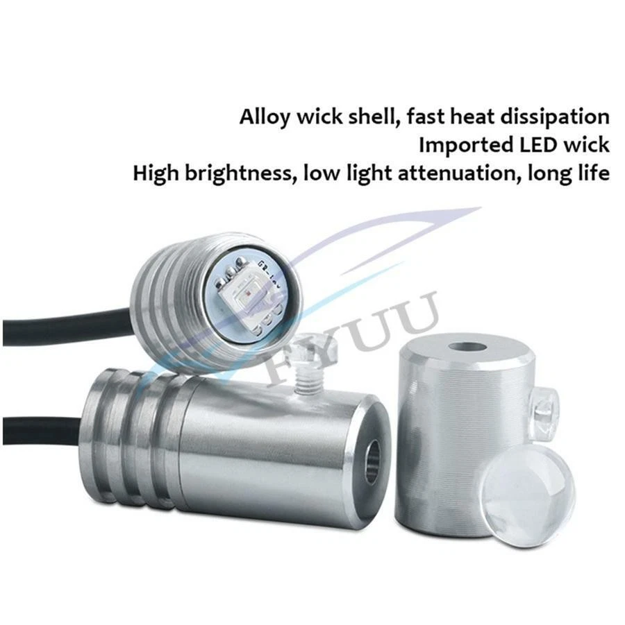 14 en 1 64 Colores RGB LED Coche Atmósfera Luz Fibra Decoración Ambiente Lámpara de Pie APP Foto 4 de 4