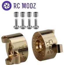 Hot Racing SXTY21H Axial SCX30 Brass Front Steering Blocks (2)