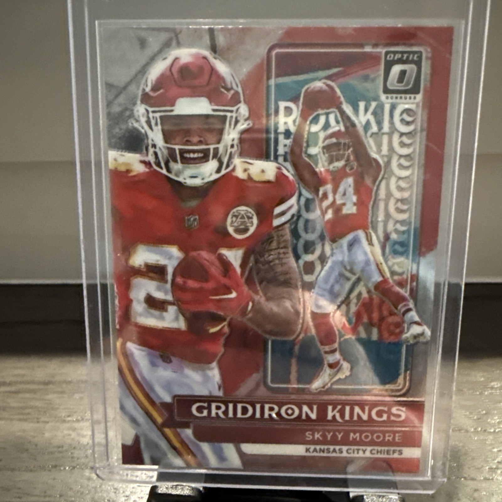 2022 Panini Donruss Optic - Rookie Gridiron Kings Skyy Moore #RGK-16 (RC)