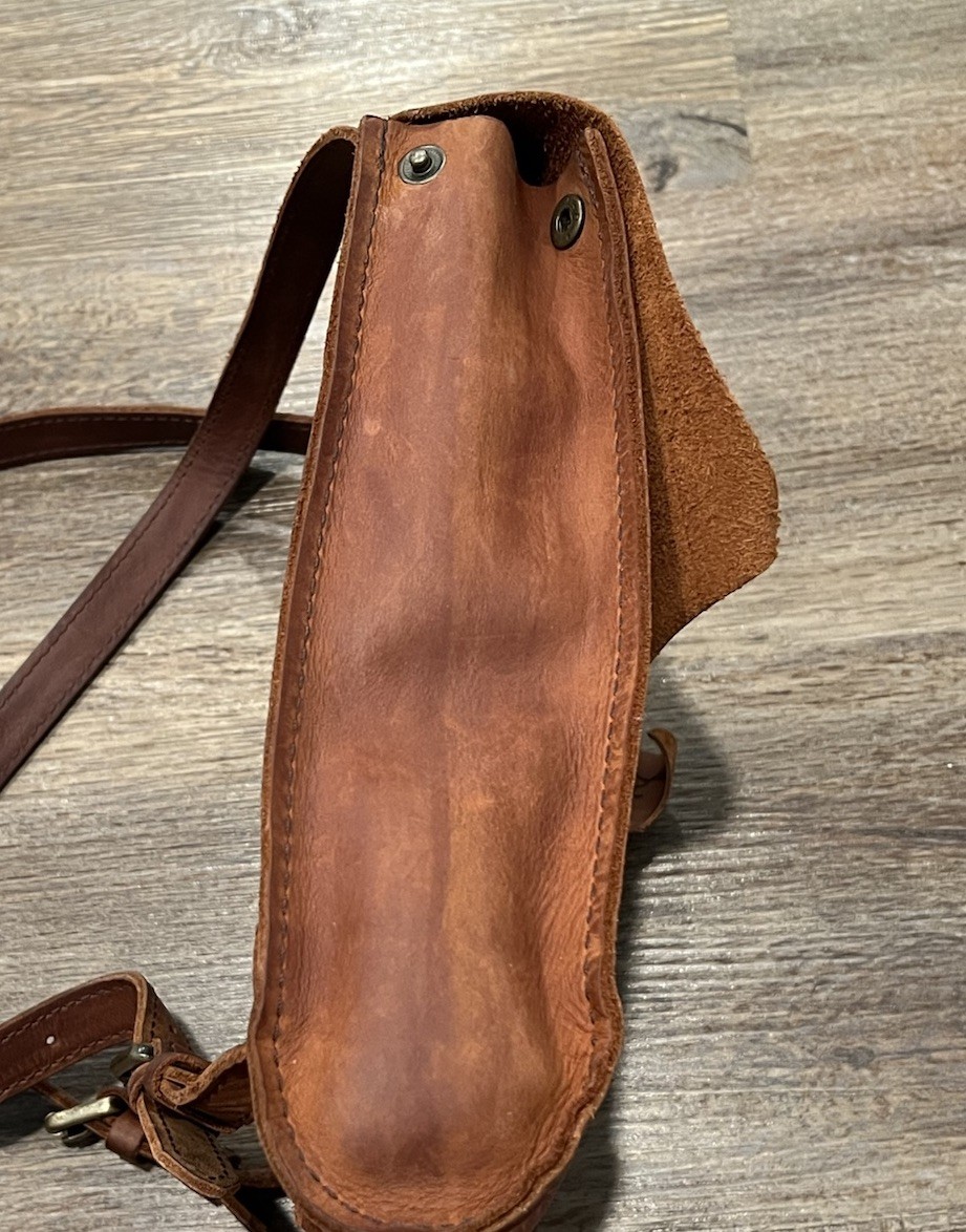 Hand-Crafted Leather Backpack Custom Monogram Eng… - image 11