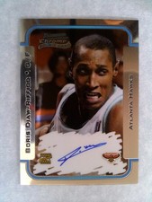 2003-04 Bowman Chrome Rookie Card Boris Diaw-Riffiod Auto RC #152 /250. rookie card picture
