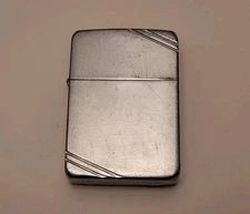 1938-39 Cut Corner Zippo Lighter with Unmarked Insert. 