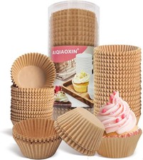 500pcs Standard Natural cupcake liners for baking food grade cupcake wrappers