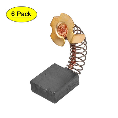6-Pack Replacement Carbon Brushes for 20x17x7mm Electric Motors