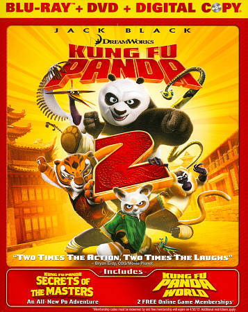 Kung Fu Panda 2 (Blu-ray/DVD, 2011, juego de 2 discos) - Imagen 1 de 1