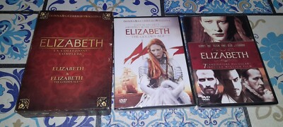 Box + 2 neue DVDs Elizabeth I + Elizabeth II The Golden Age - Audio Italy