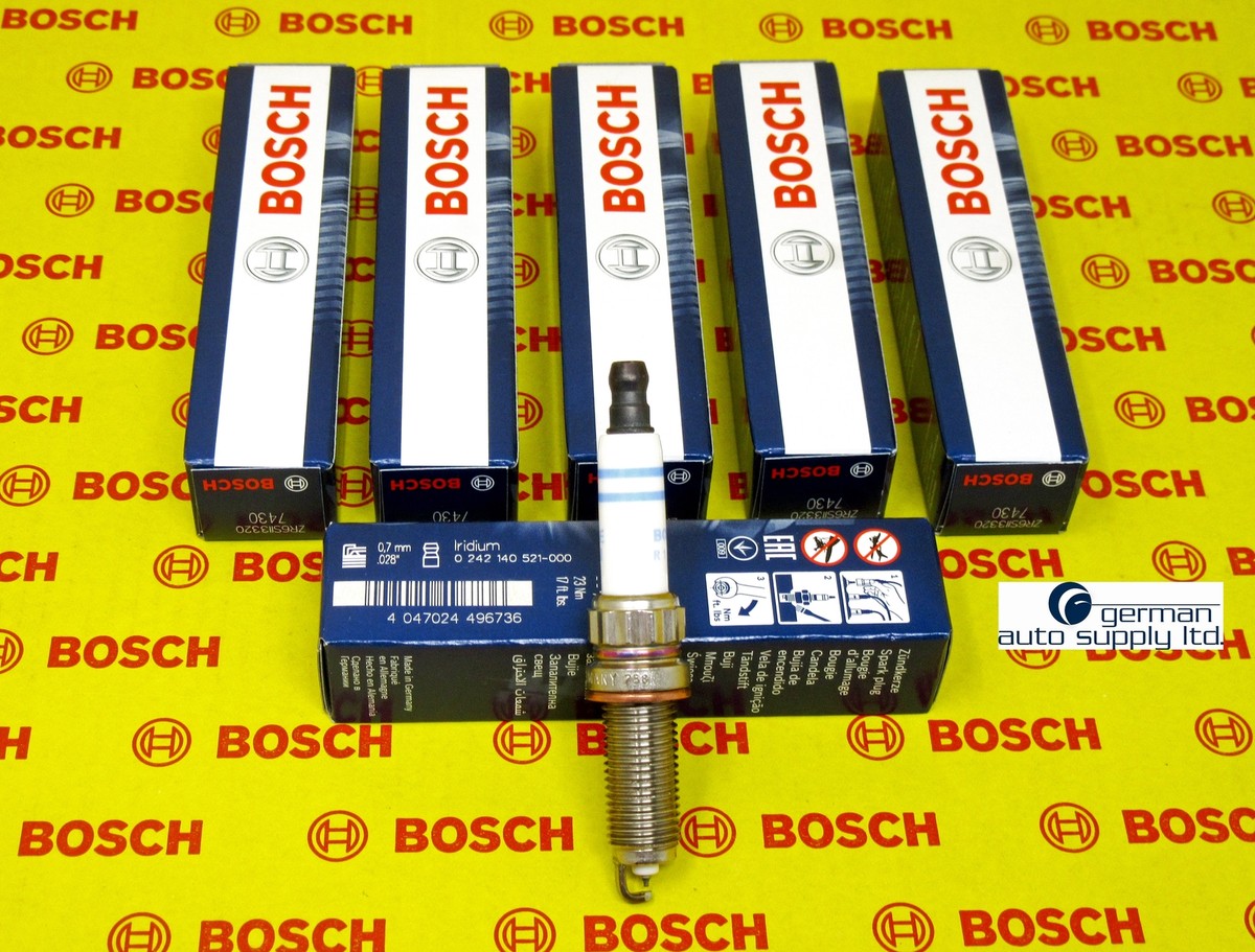 Mercedes-Benz 6 Piece Spark Plug Set - BOSCH - 0242140521
