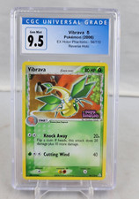 2006 Pokemon Vibrava EX Holon Phantoms Reverse Holo 54/110 CGC 9.5 Gem Mint