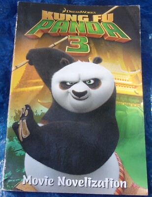Kung Fu Panda 3 Movie Novelization 2015 Dreamworks Book Simon Spotlight West