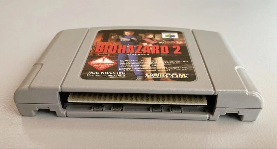 BIOHAZARD 2 [Resident Evil 2] Nintendo 64 N64 Japanese Version Tested Rare Game - Image 3 of 3
