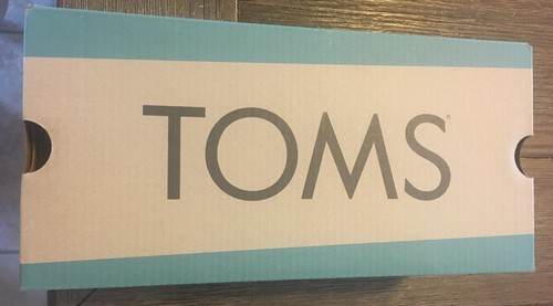 NEW INBOX Toms Alpargata size 7 Womens Shadow Brushed Herringbone Shoes Slip On - Picture 3 of 4