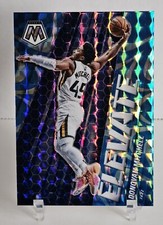 2020-21 Panini Mosaic Basketball Elevate Blue Reactive Donovan Mitchell 68/99...